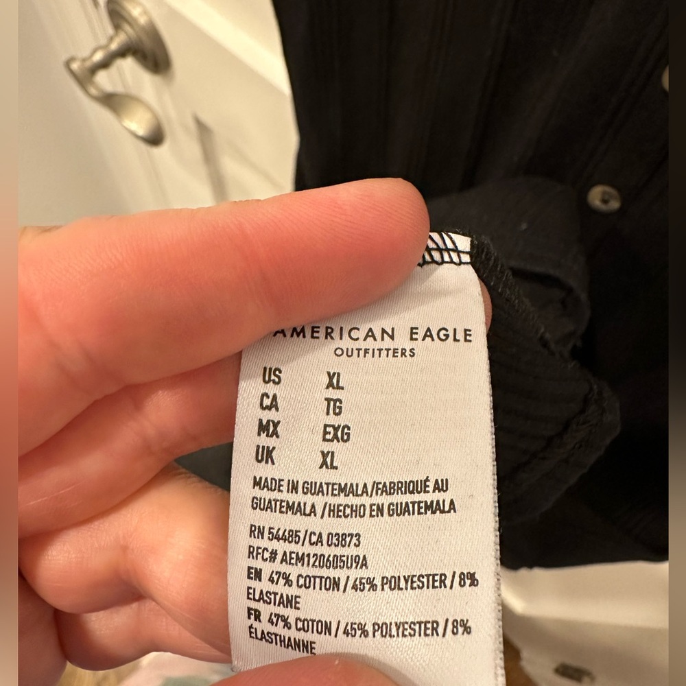American Eagle Outfitters Black Midi Dress - Picture 5 of 7